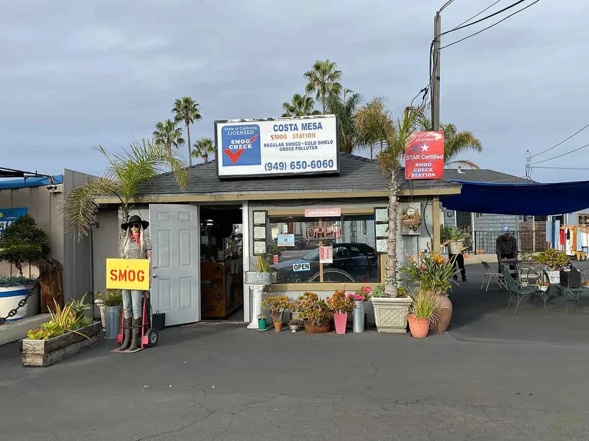 Costa Mesa Smog Test Only Station