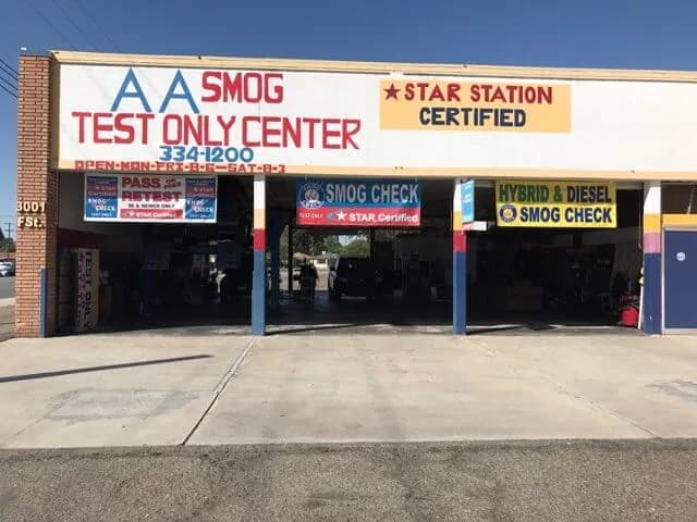 AA Smog Test Only Center