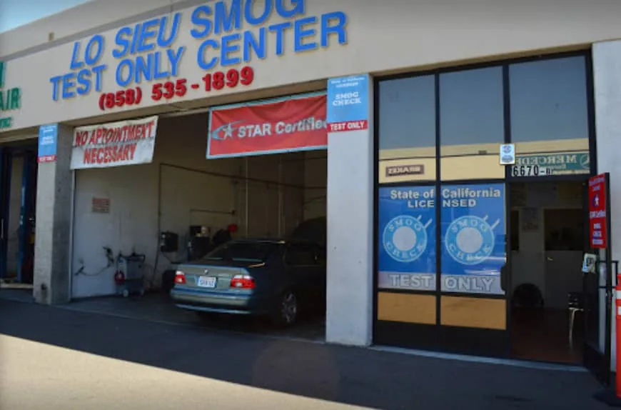 Lo Sieu Smog Test Only Center