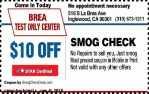 Brea Test Only Center-Coupon